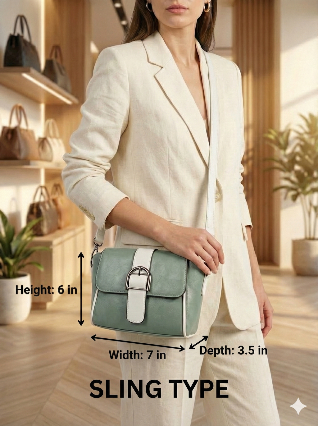 Metro Style Sling Bag