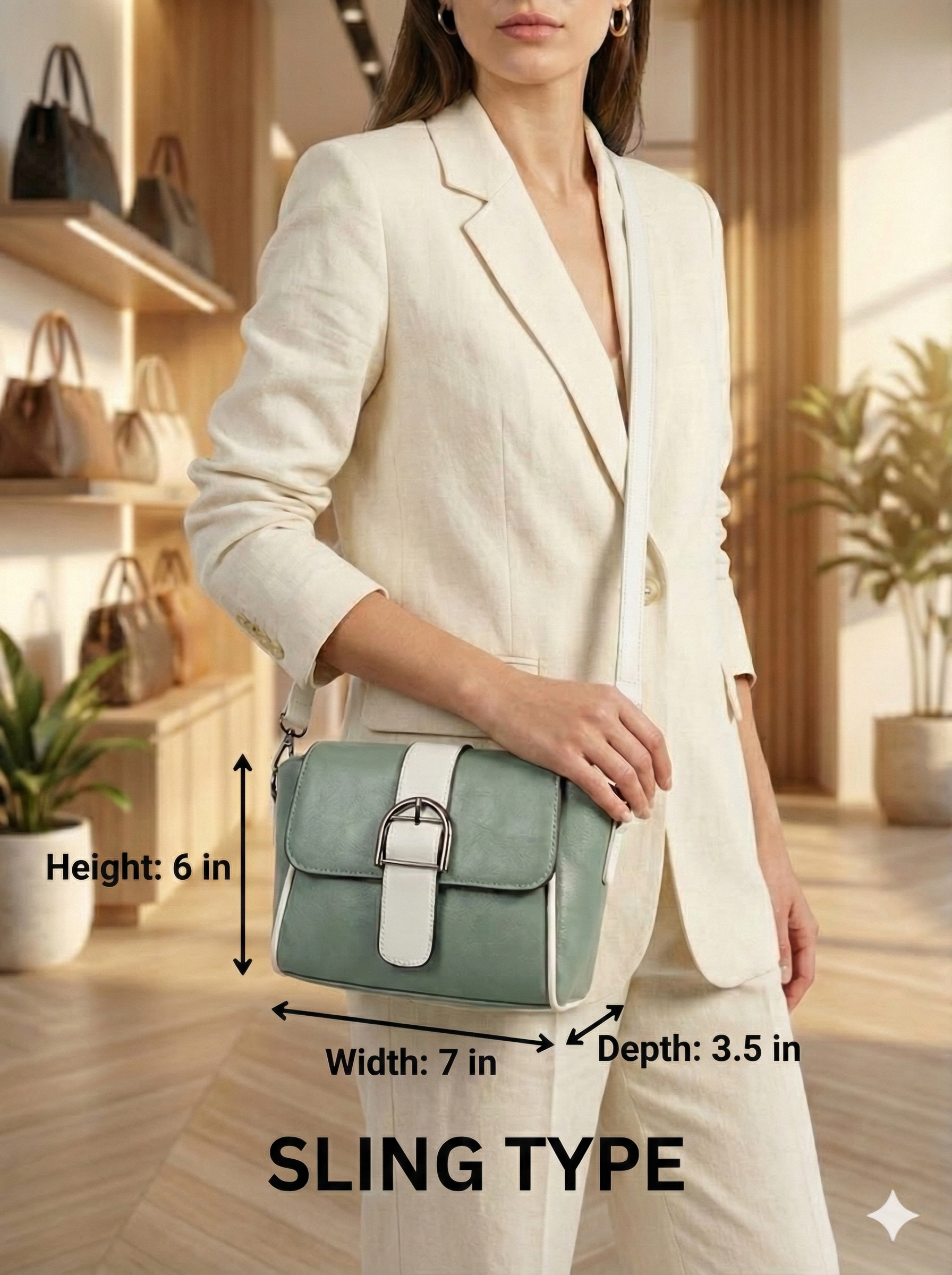 Metro Style Sling Bag