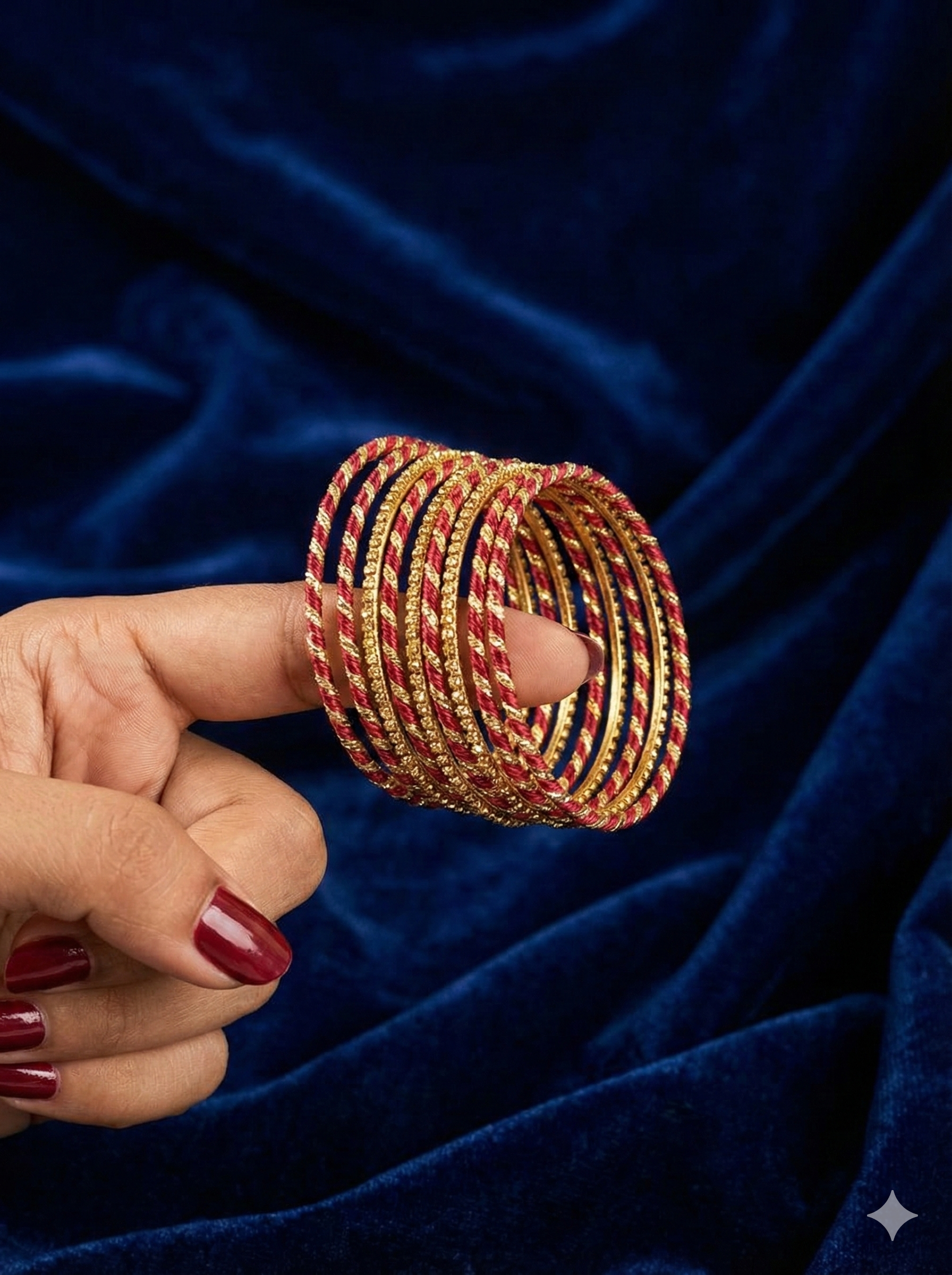Twist Shine Silk Thread Bangles – Set of 12 | 11 Colour Variants