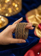 Twist Shine Silk Thread Bangles – Set of 12 | 11 Colour Variants