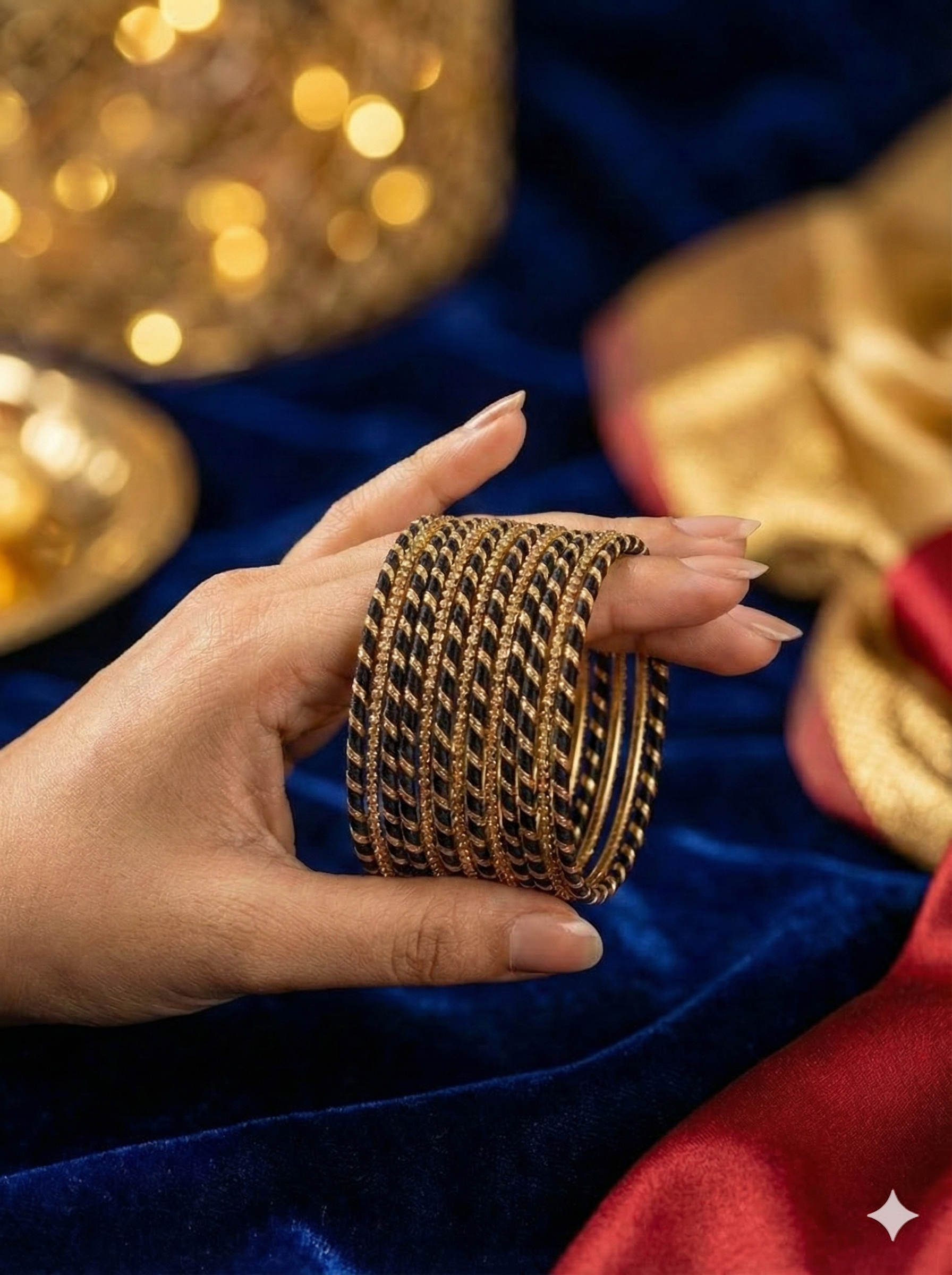 Twist Shine Silk Thread Bangles – Set of 12 | 11 Colour Variants