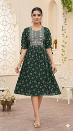 Ethereal Bloom Kurti