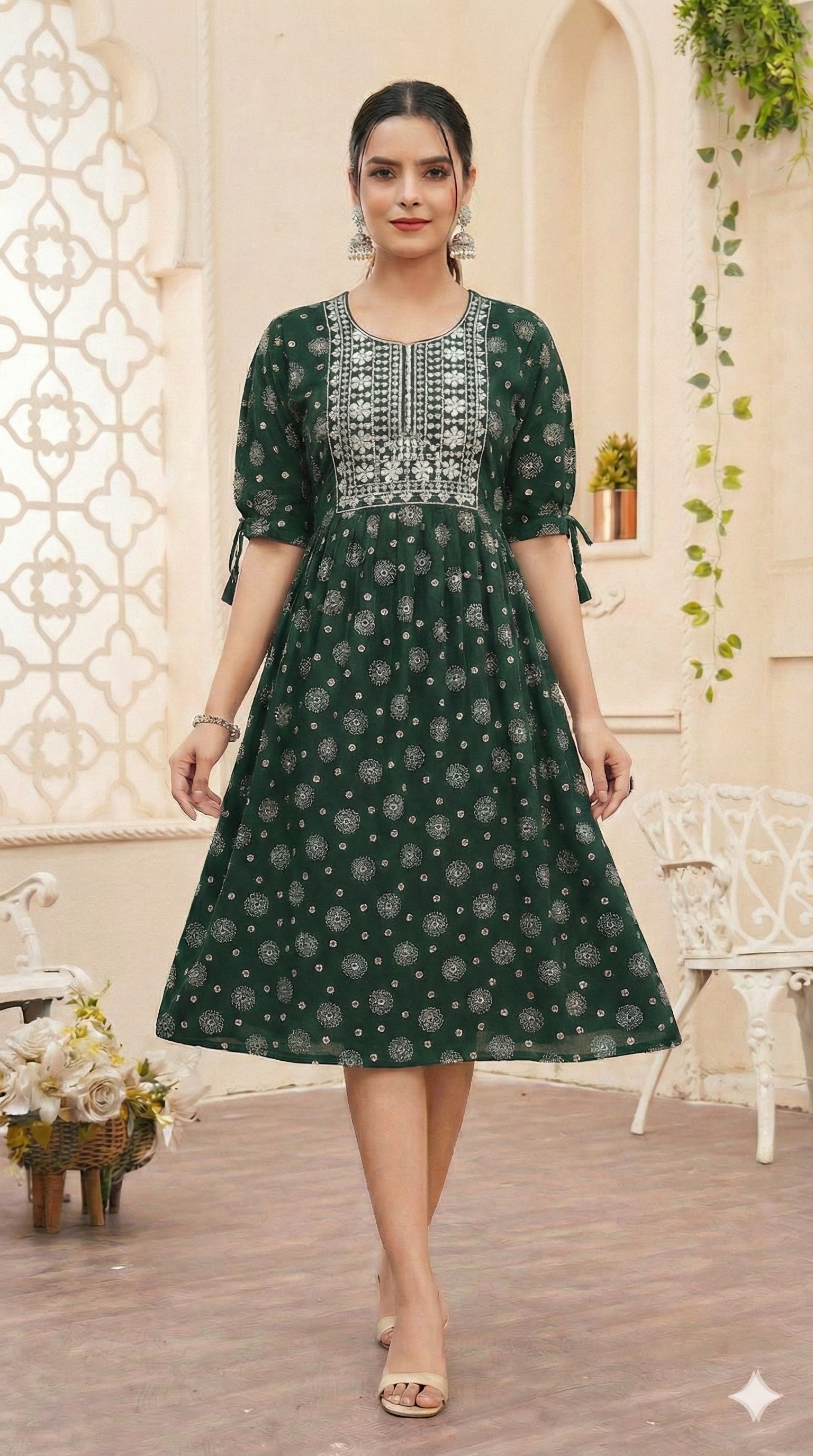 Ethereal Bloom Kurti