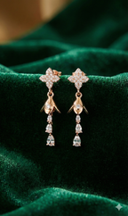 Cap Charm Dangler Earrings