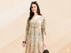 Elegant Designer Printed Kaftan