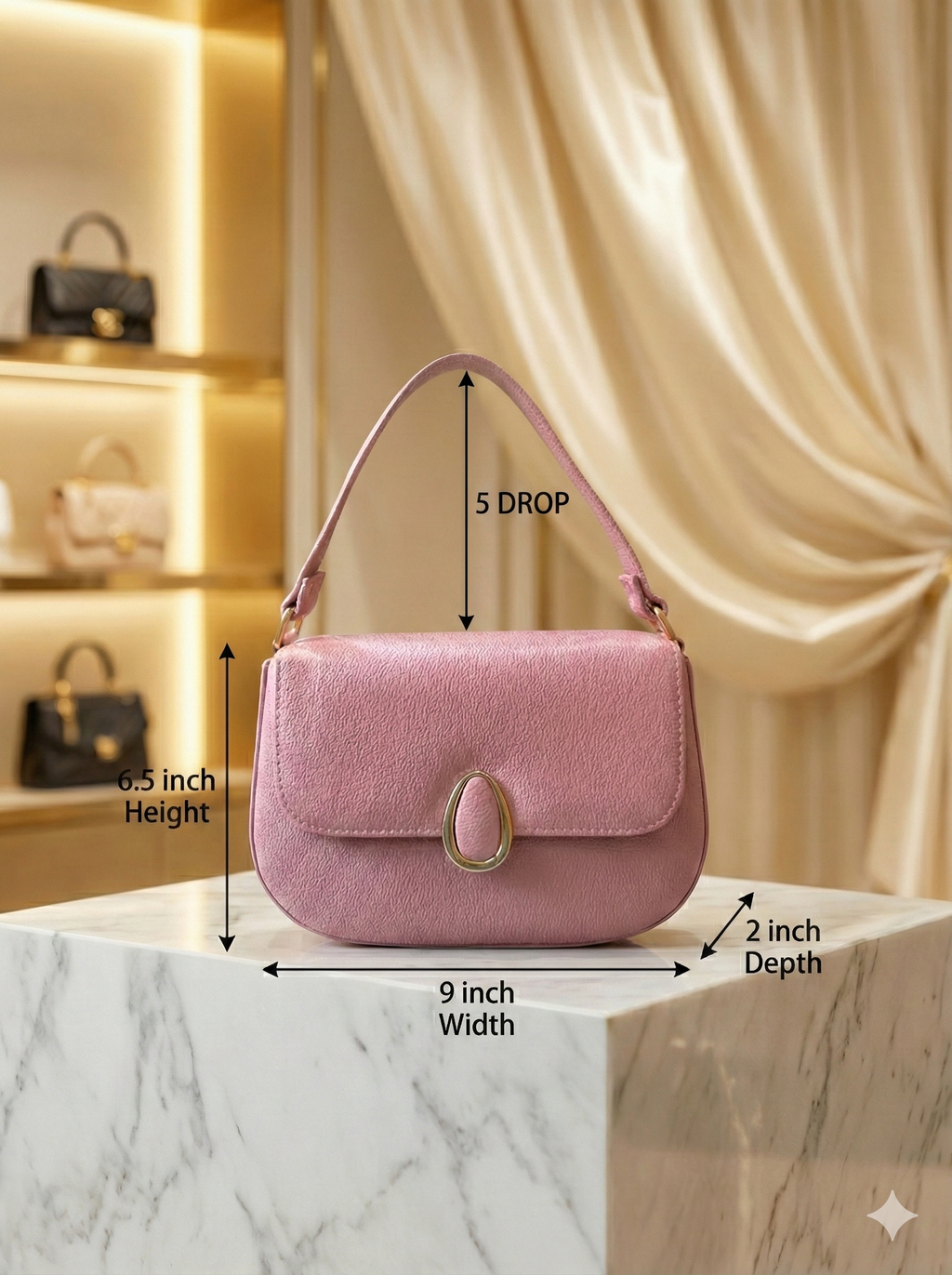 AuraDrop Elegant Handbag