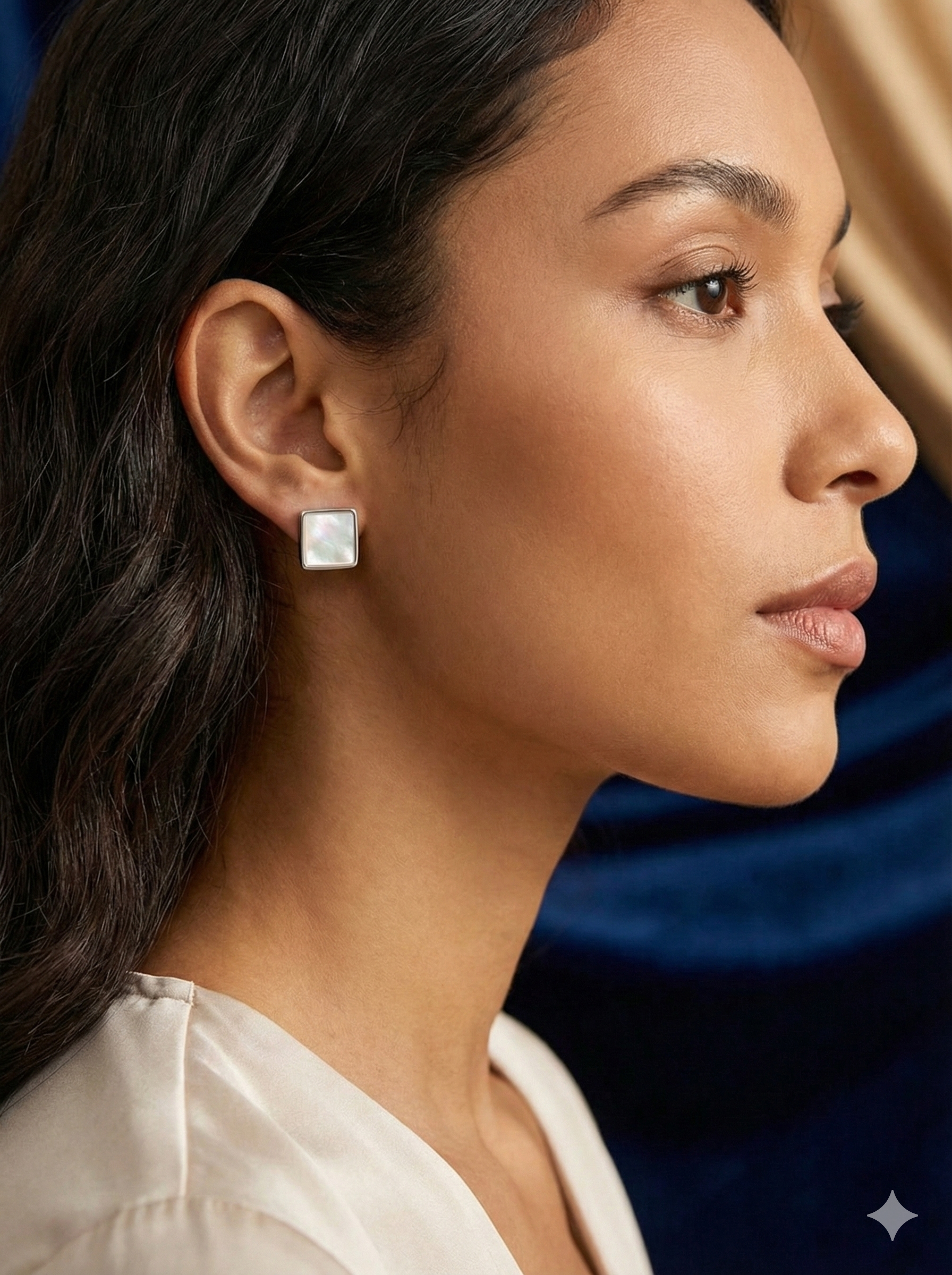 KOREAN Minimal Square Stud Earrings