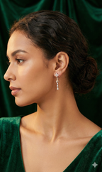 Cap Charm Dangler Earrings