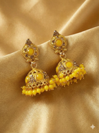 Beaded Antique Jhumka Earrings