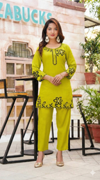 Bloom Glam Embroidered Co-ord Set