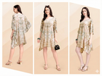 Elegant Designer Printed Kaftan