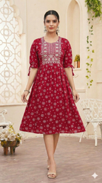Ethereal Bloom Kurti
