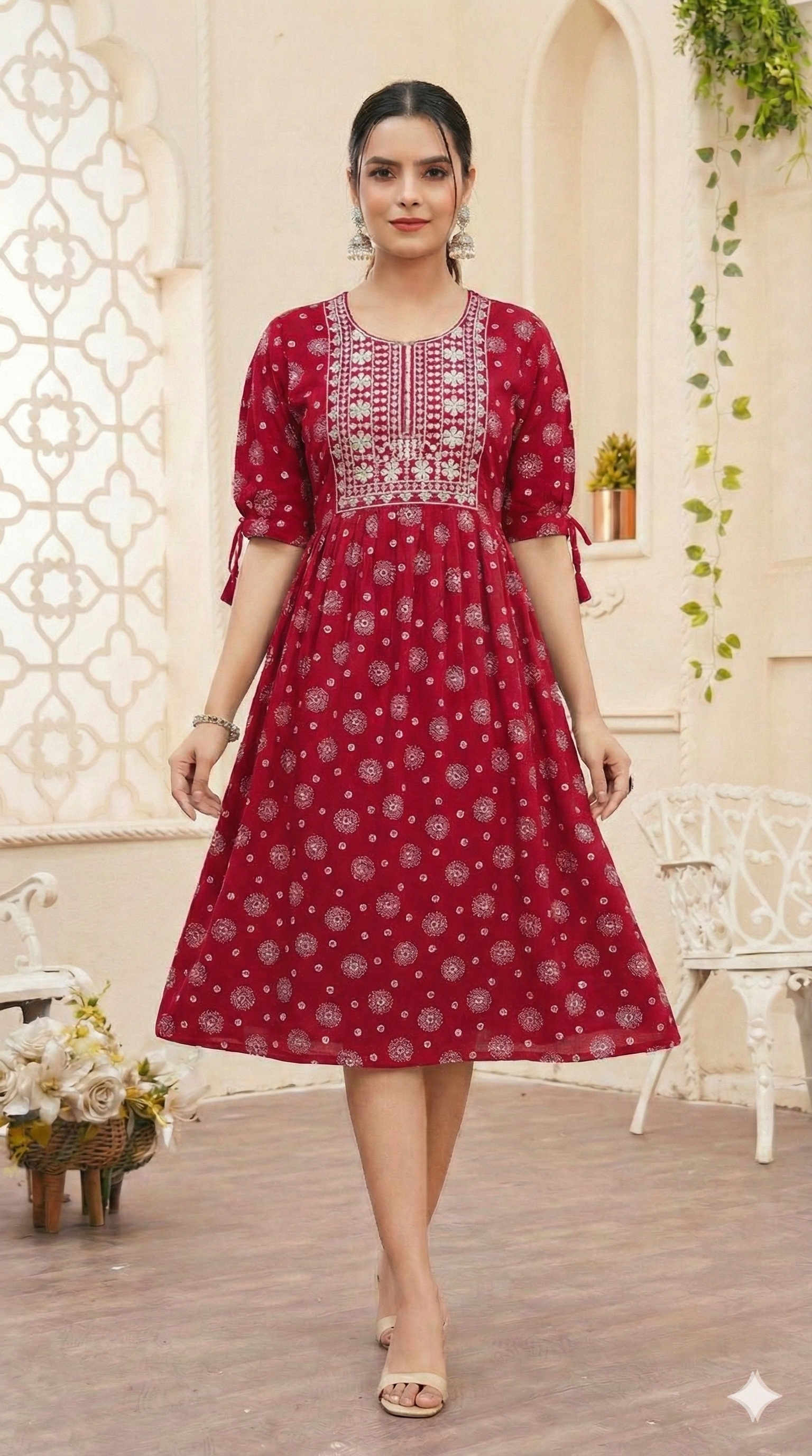 Ethereal Bloom Kurti