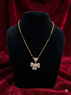 Butterfly Charm CZ Mangal Sutra