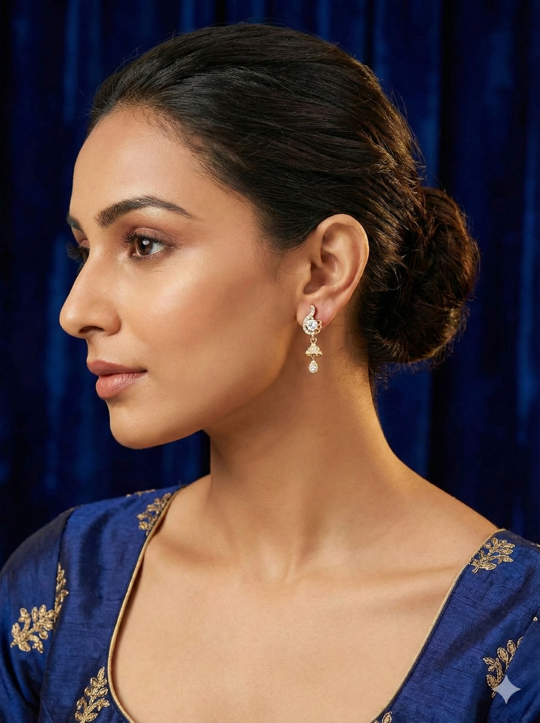 Elegant Jhumki Drop Earrings