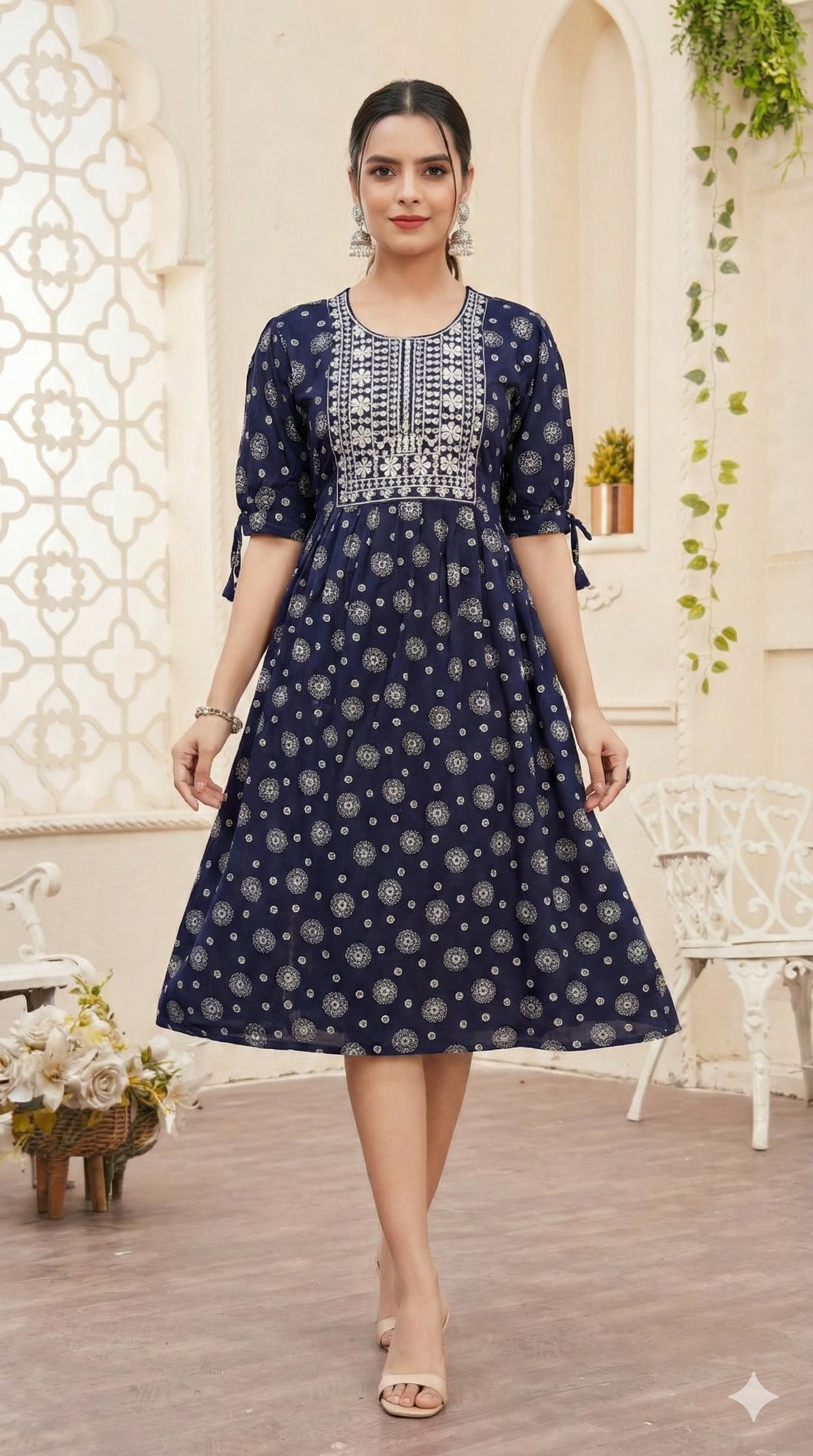 Ethereal Bloom Kurti
