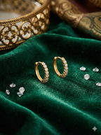 Classic AD Mini Hoop Earrings