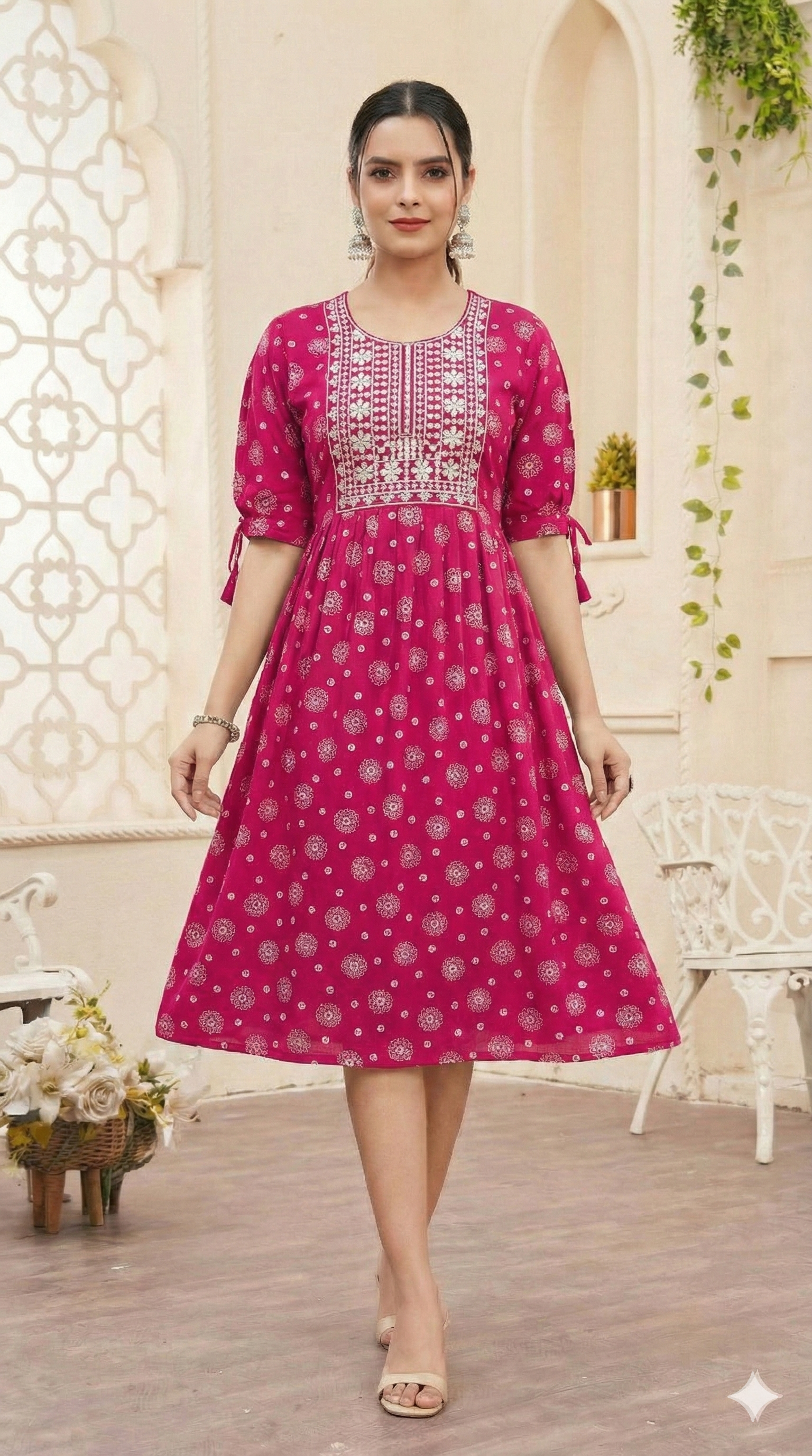 Ethereal Bloom Kurti