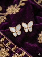 KOREAN Crystal Butterfly Stud Earrings