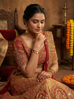 Dual Charm Enamel Oval Bangle – Hinge Lock