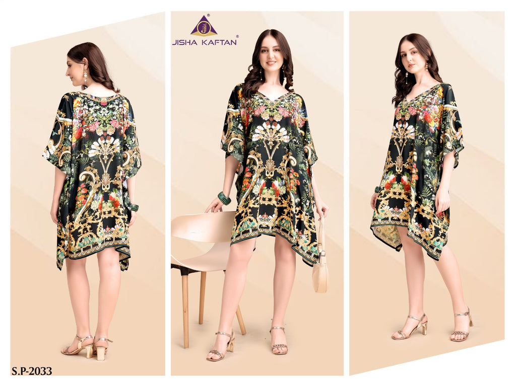 Luxury Designer Printed Kaftan